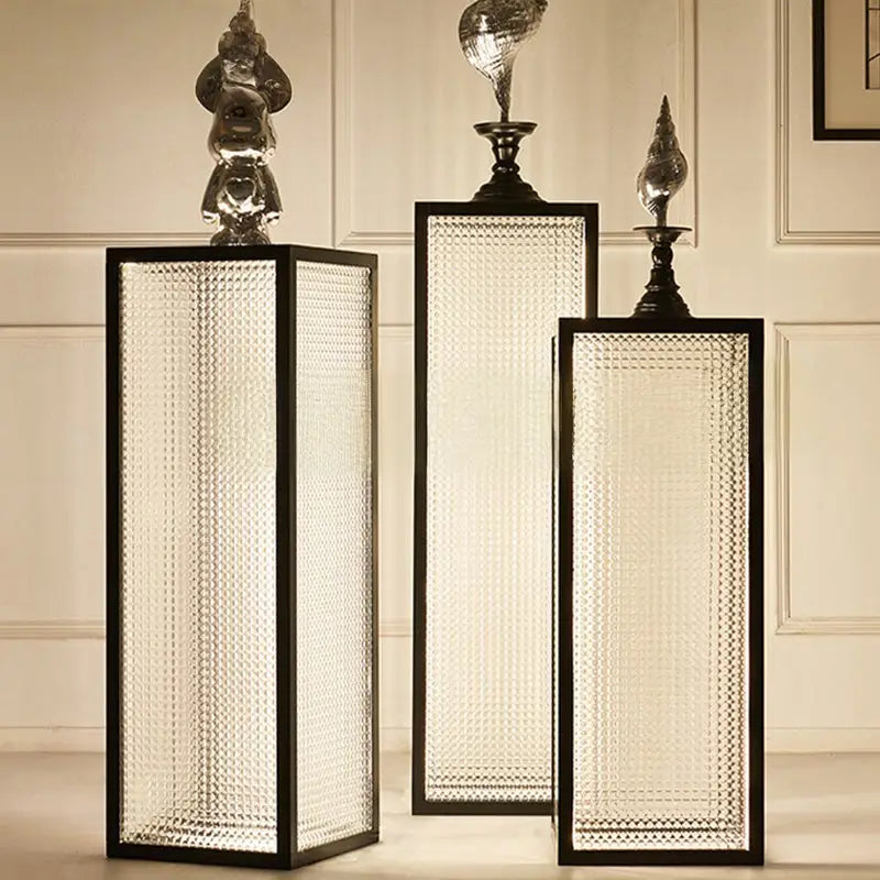 GIOVANNI Glass Side Table