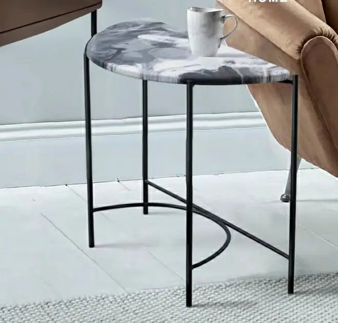 HENLEY Minimalist Marble End Table