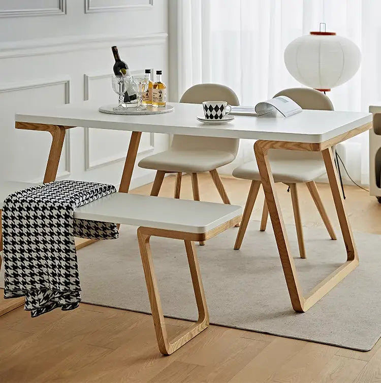 PENSLY Japandi Dining Table