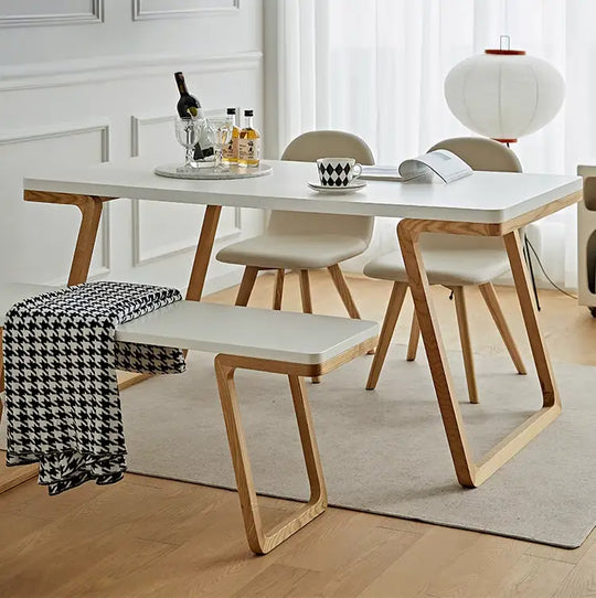 PENSLY Japandi Dining Table