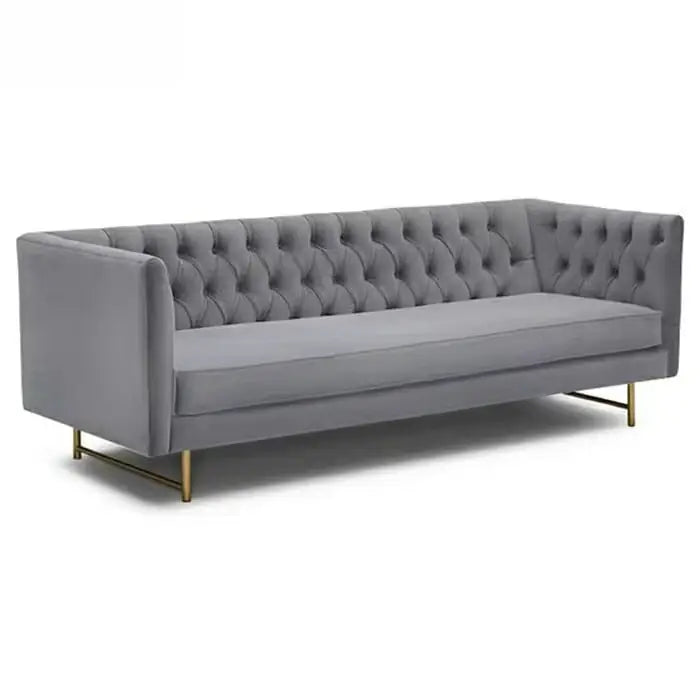 PRIME French Velvet Tufted Sofa