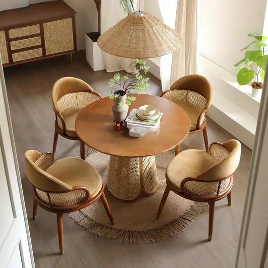 LIMBO Japandi Round Dining Table