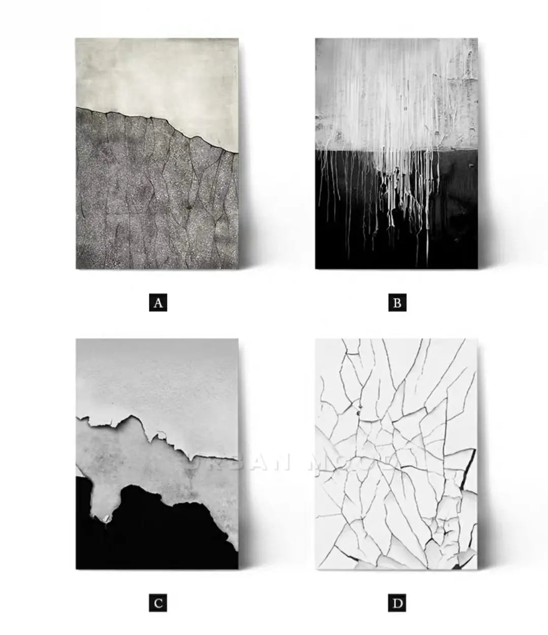 MALONE Abstract Accent Wall Art