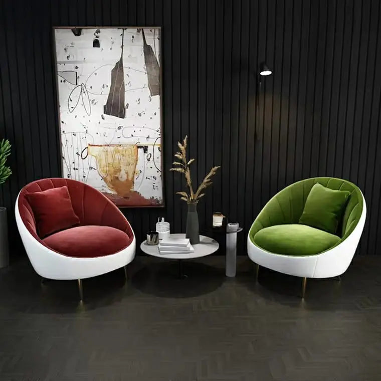 LEXINGTON Modern Velvet Armchair