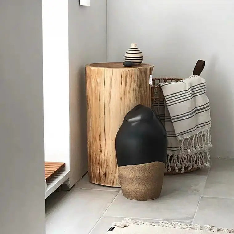 ALEX Solid Wood Side Table