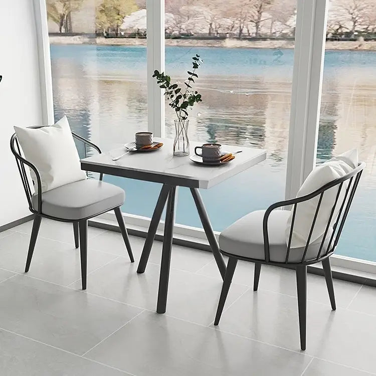 GOLDEN Modern Slate Dining Table