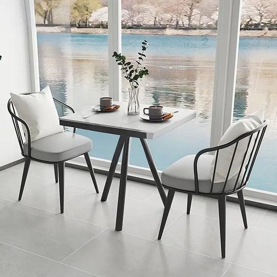 GOLDEN Modern Slate Dining Table