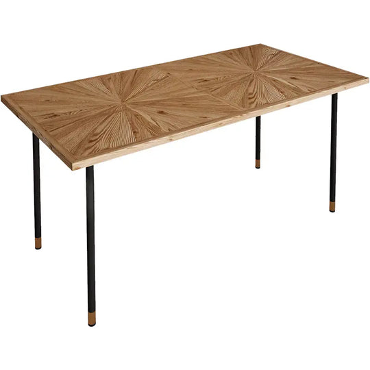 SCOBIE Rustic Chevron Dining Table