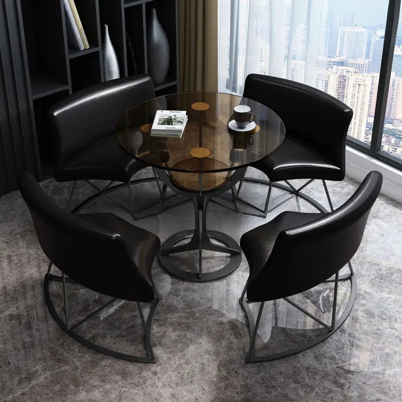JON Modern Dining Table & Chairs Set