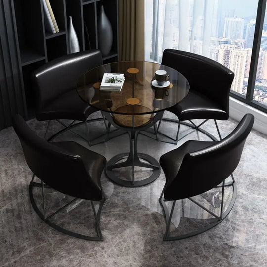 JON Modern Dining Table & Chairs Set