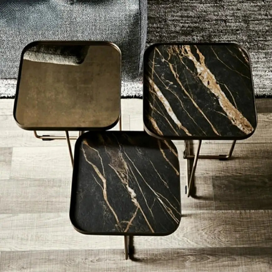 CHIUP Modern Marble Side Table