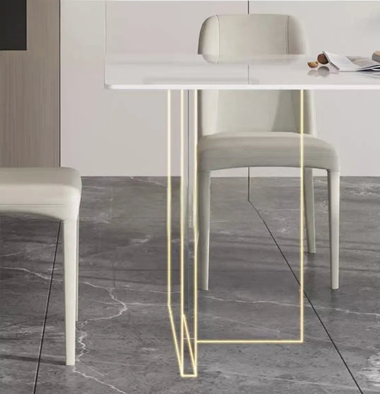 CHLOE Modern Marble Dining Table