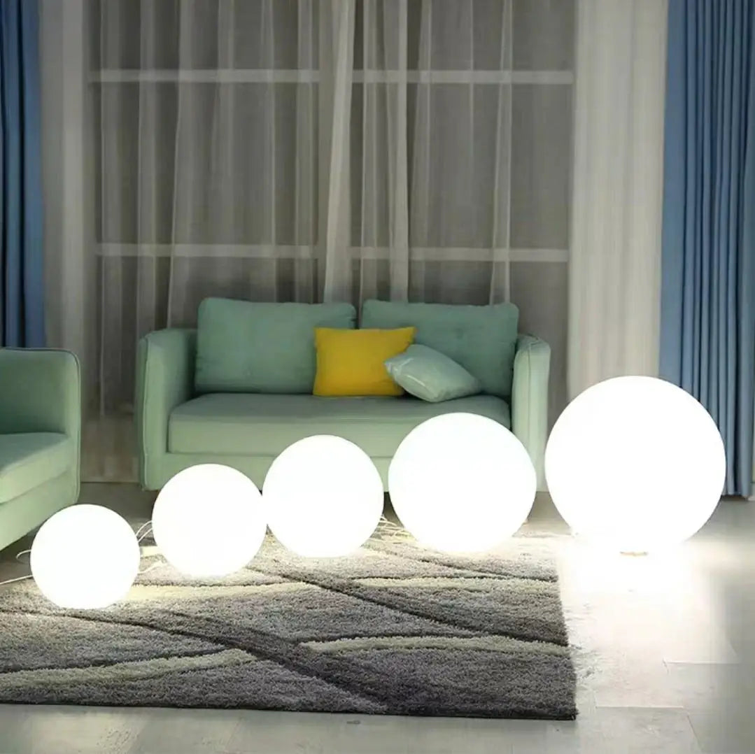 LOUISE Modern Full Moon Floor Lamp
