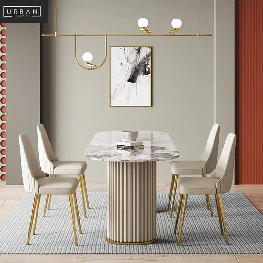 PAULINE Modern Marble Dining Table