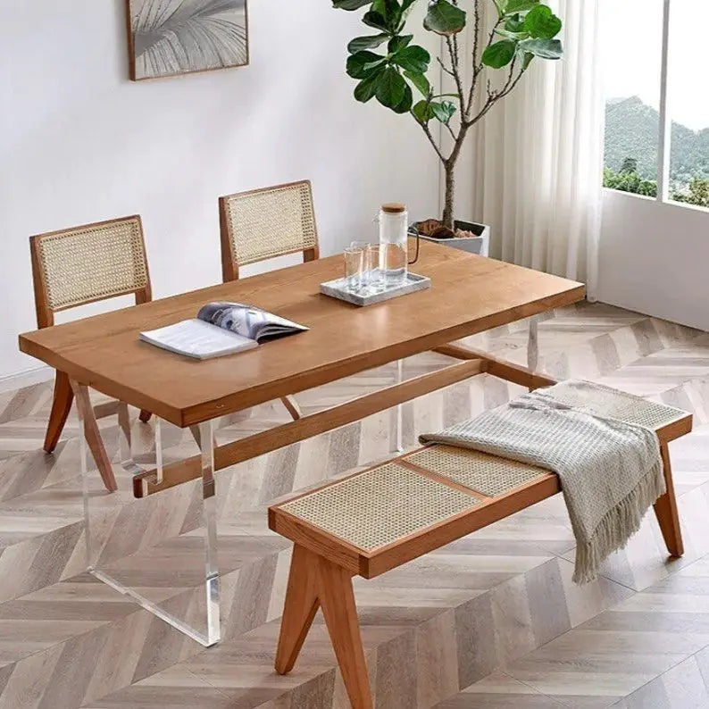 VICENTE Modern Solid Wood Dining Table