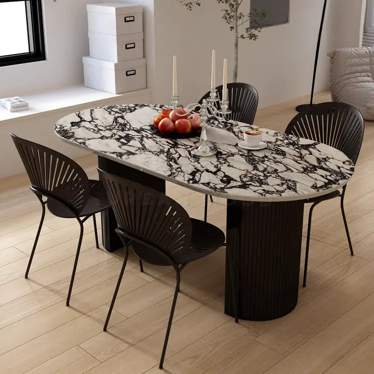 MALCOLM Modern Sintered Stone Dining Table