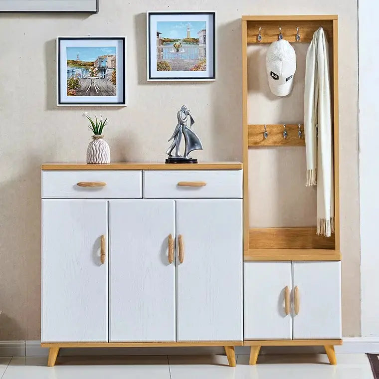 KONAIE Scandinavian Shoe Cabinet Bench