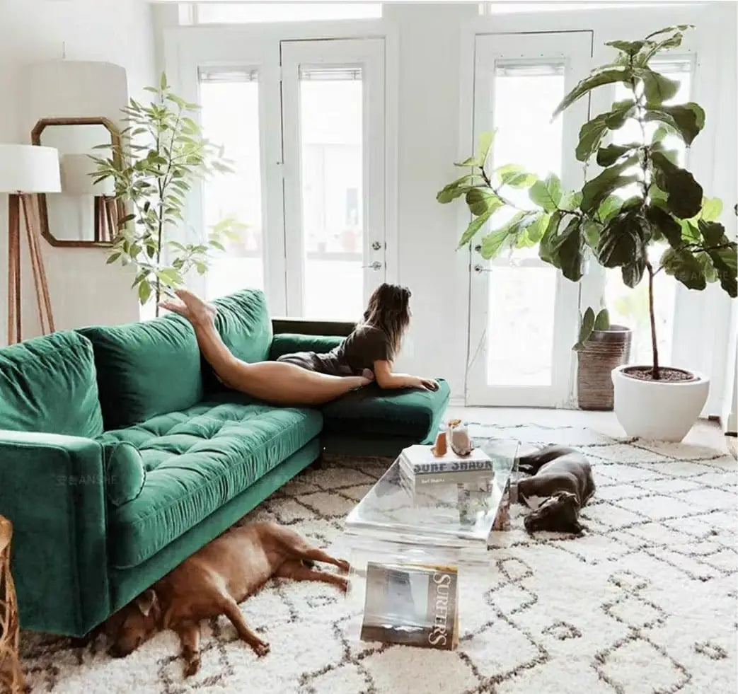PHOEBE Classic Velvet Sofa