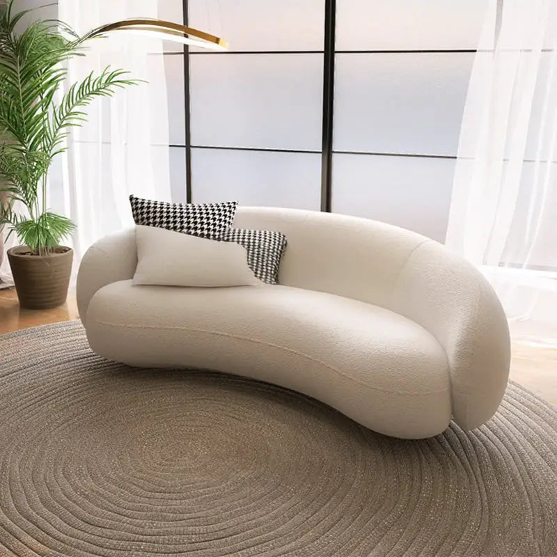 ALEX Modern Sherpa Sofa