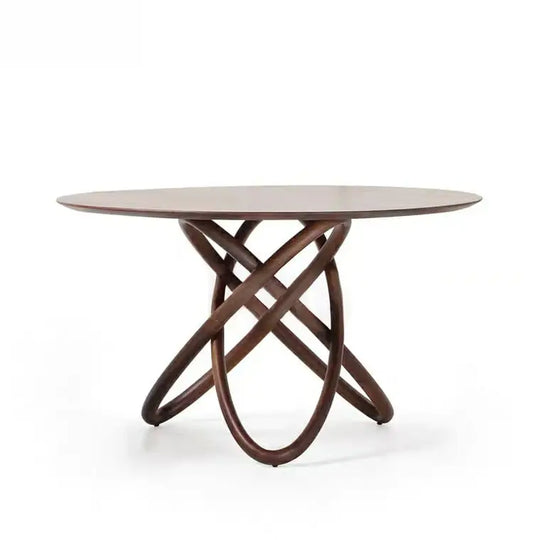 RANGER Postmodern Solid Wood Round Dining Table