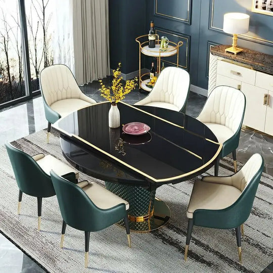 COUCH Modern Extendable Dining Table & Chairs