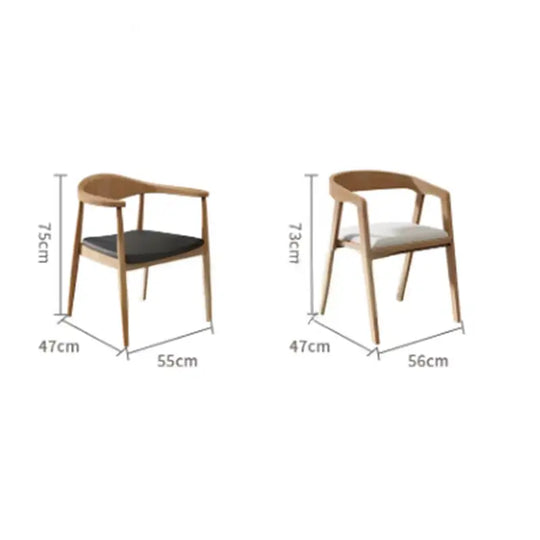 JEFFREY Scandinavian Solid Wood Dining Table