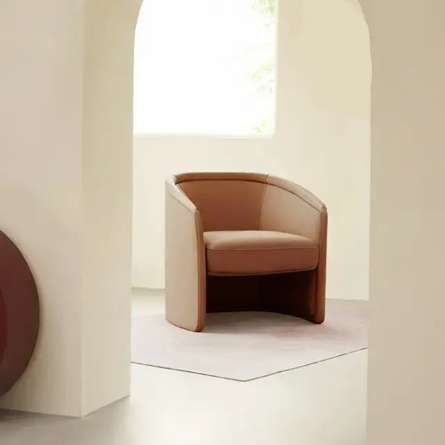 JESÚS Modern Leather Armchair