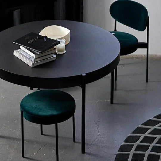 TAURY Modern Velvet Stool