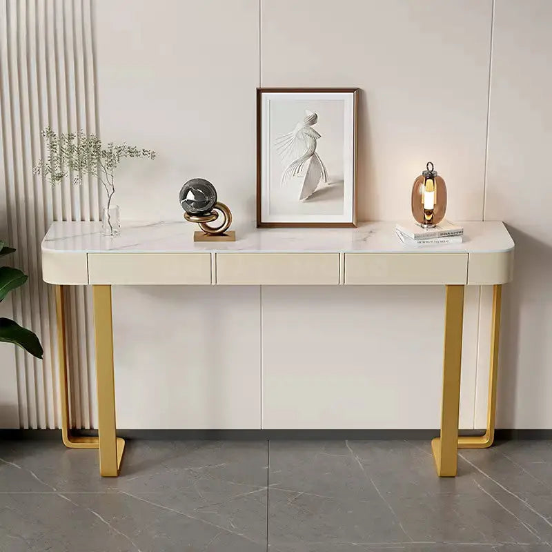 ADES Modern Sintered Stone Console Table