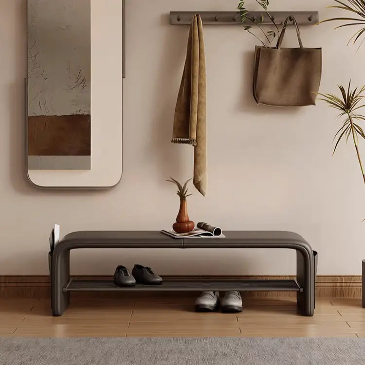 TIAGO Modern Leather Bench