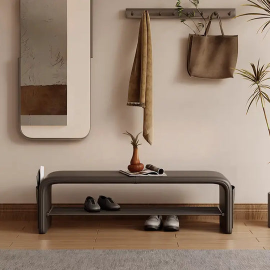 TIAGO Modern Leather Bench