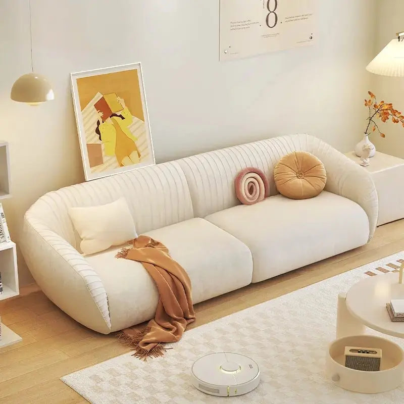 MINER Modern Leathaire Sofa