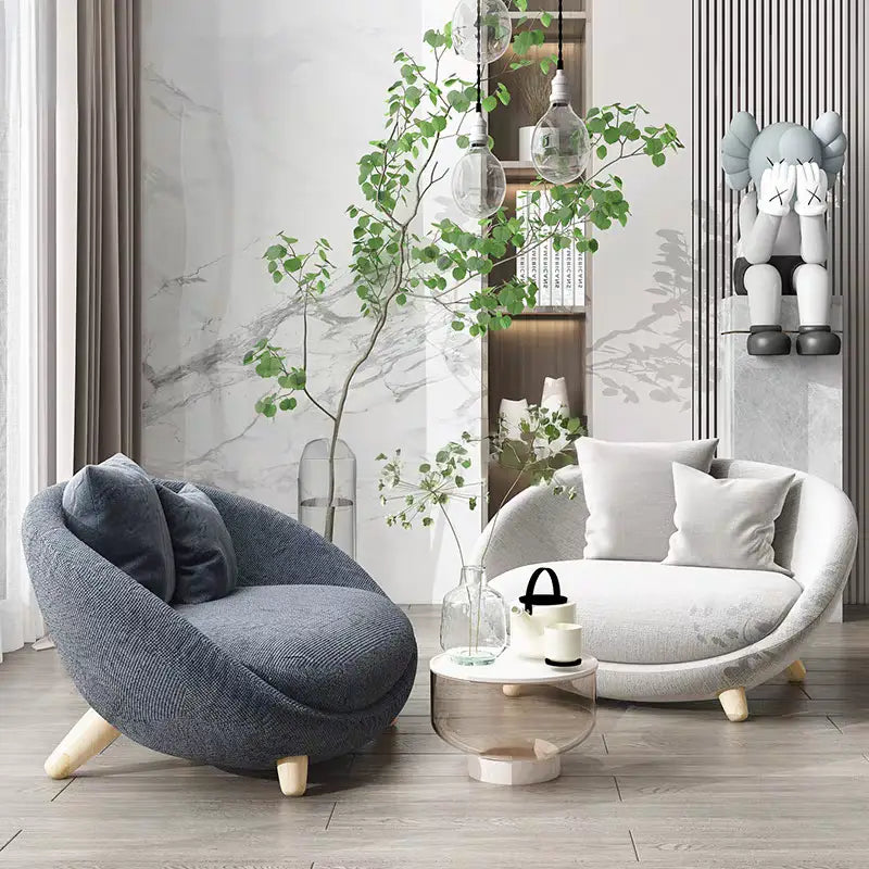 HHM Modern Fabric Armchair