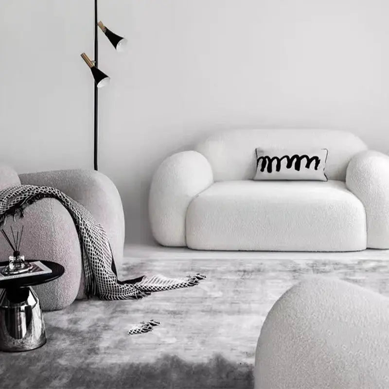 PIETRO Modern Boucle Sofa