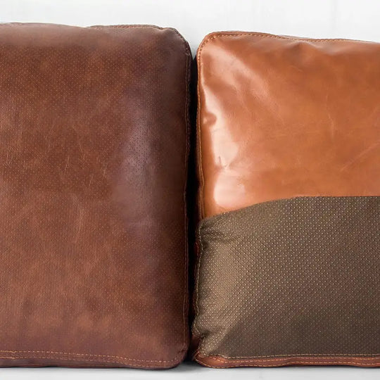 DARK Solid Wood Leather Chair and Sofa