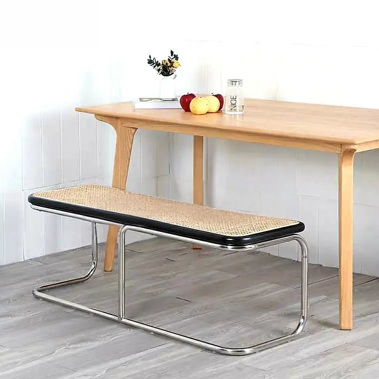 KULPA Vintage Rattan Bench