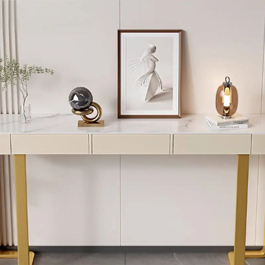 ADES Modern Sintered Stone Console Table