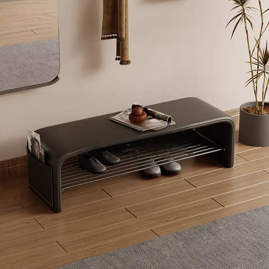 TIAGO Modern Leather Bench