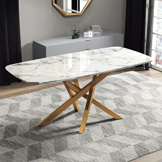 GIOVANNI Modern Marble Dining Table