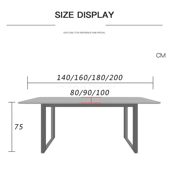 VERA Modern Sintered Stone Dining Table