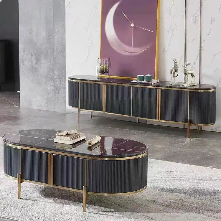 ADRIEN Modern TV Console & Coffee Table
