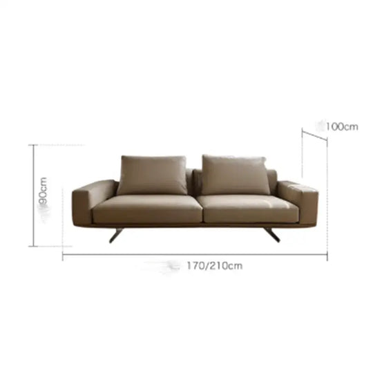 FINN Modern Leather Sofa