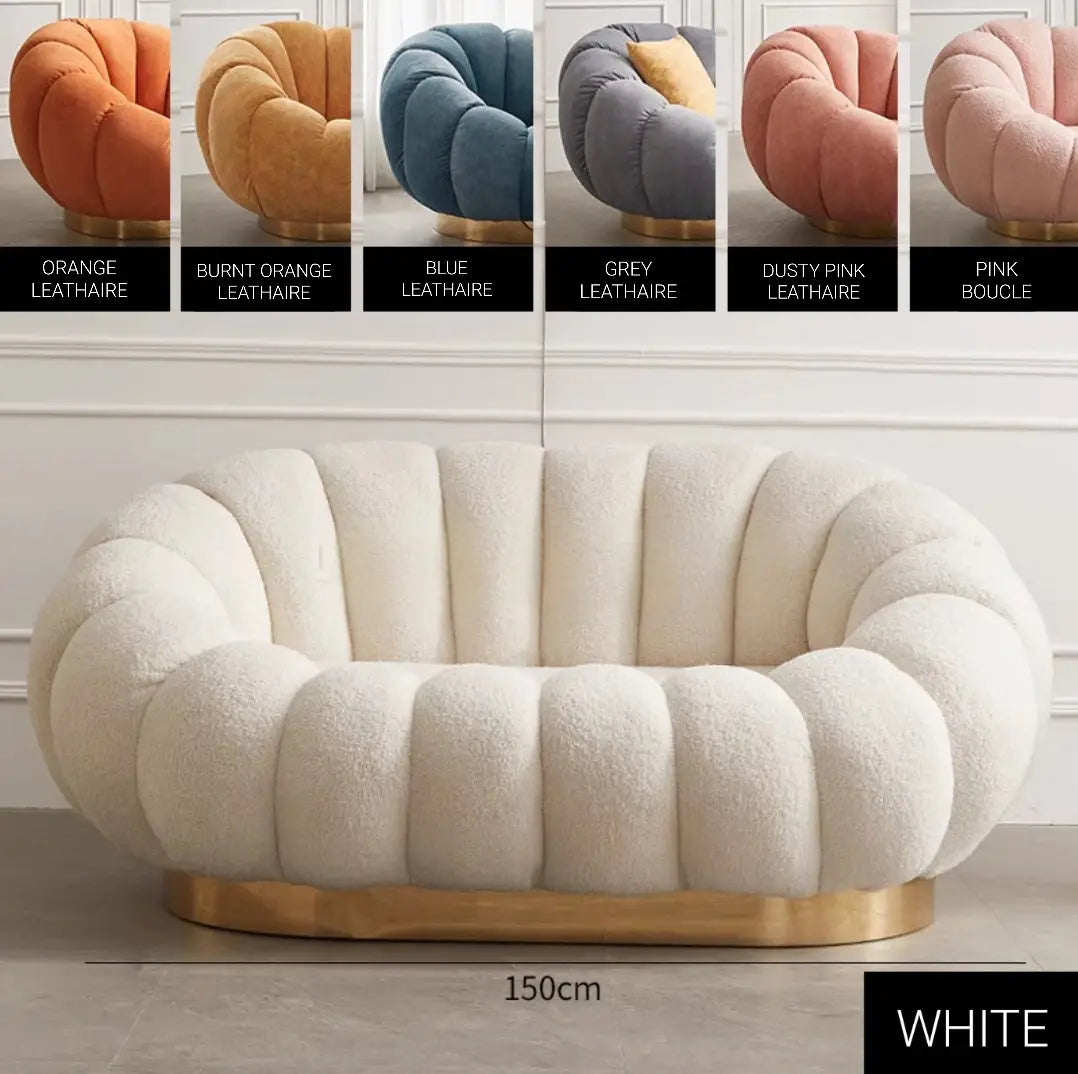 TANK Modern Boucle Sofa