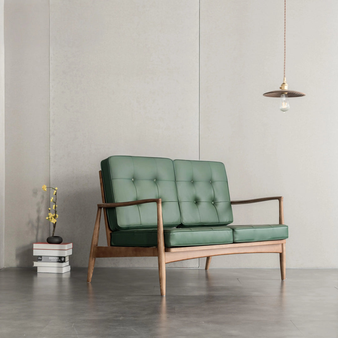 ROMANCE Solid Wood Leather Chair and Sofa