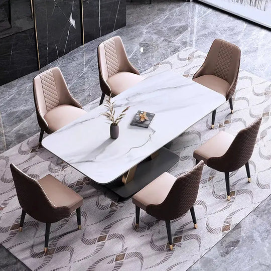VERÓNICA Modern Sintered Stone Dining Table