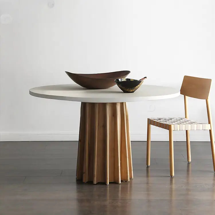 JÜRGEN Japandi Solid Wood Dining Table