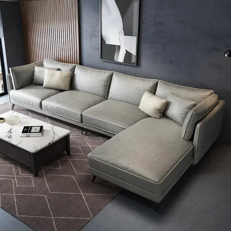 SPOALE Modern Leathaire Sofa