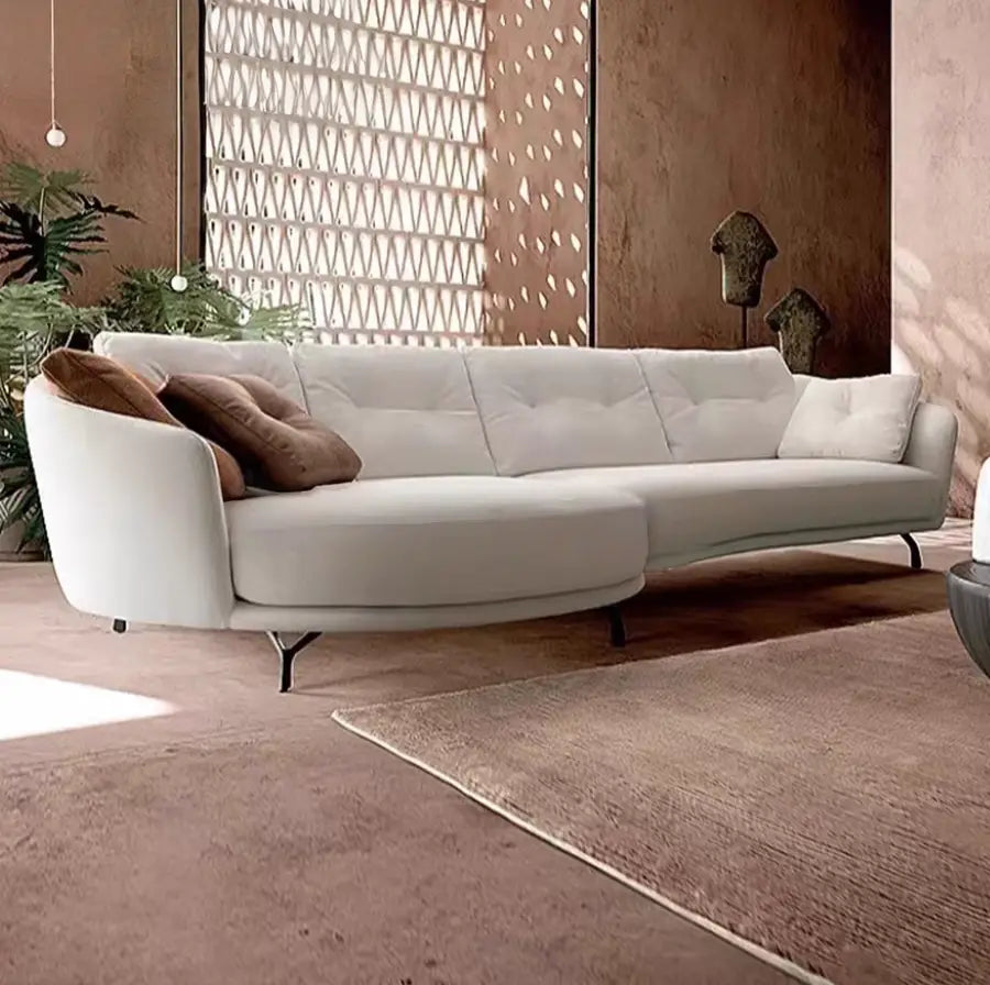 JINATA Modern Fabric Sofa
