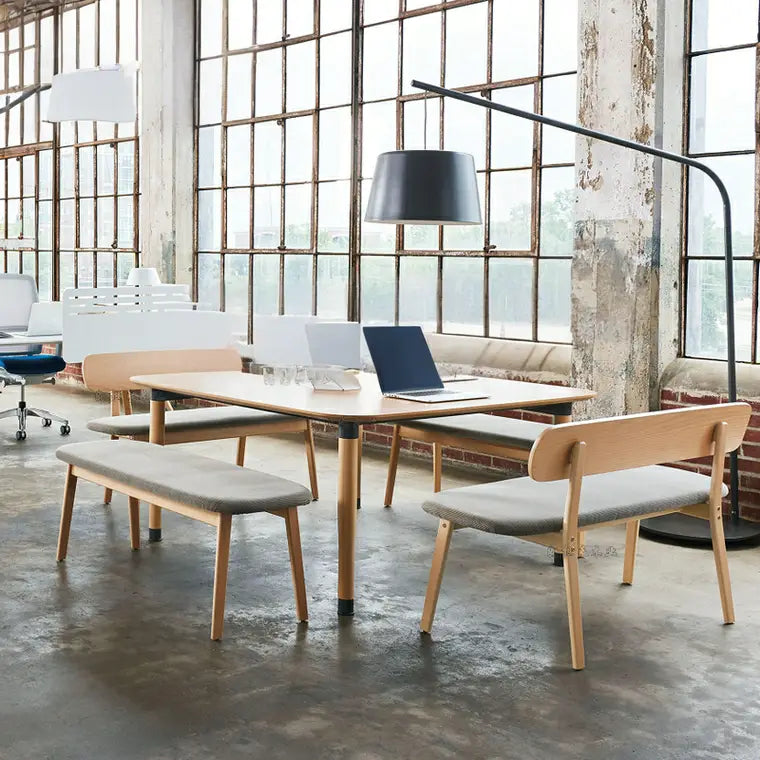 TARA Scandinavian Solid Wood Dining Bench