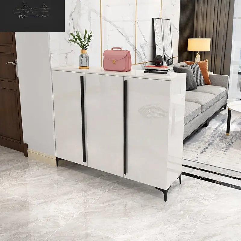 ROLF Modern Slate Shoe Cabinet
